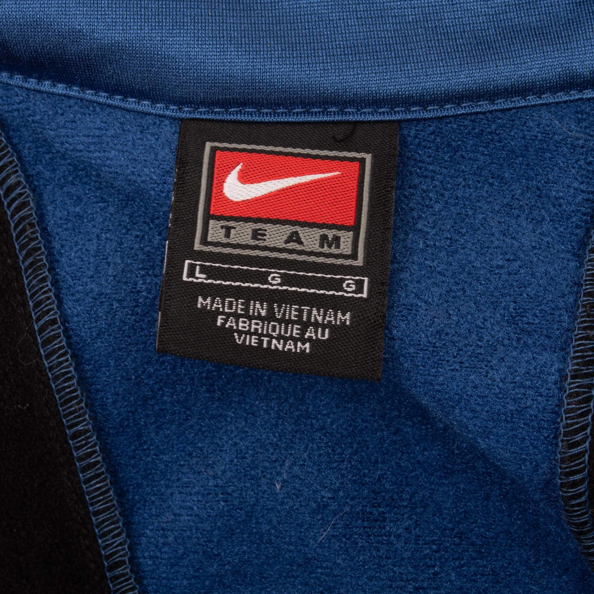 VINTAGE NIKE NCAA DUKE UNIVERSITY TRACK JACKET 1990S LARGE