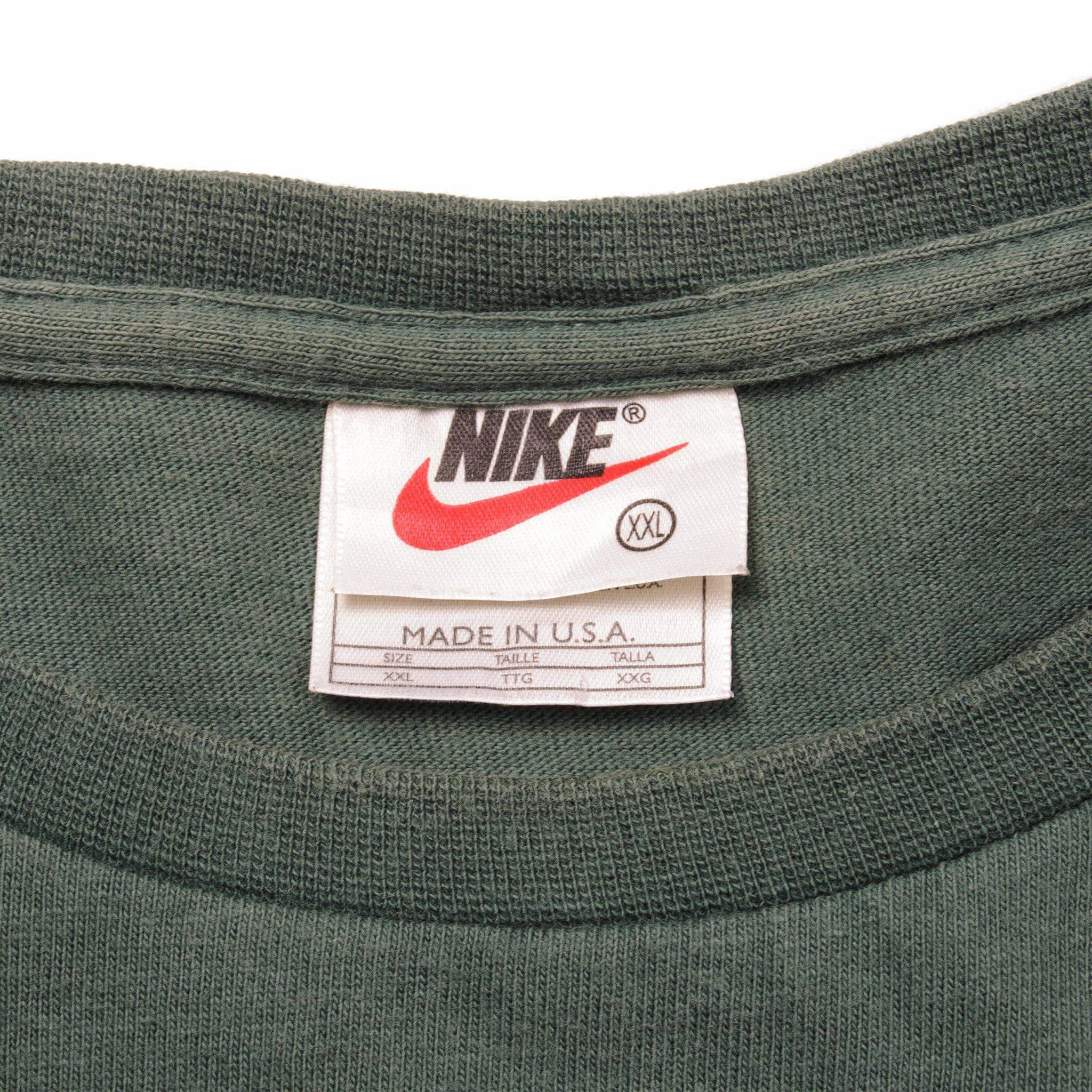 VINTAGE NIKE TEE SHIRT LATE 1990s SIZE XL MADE IN USA