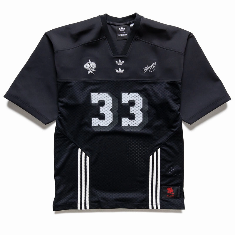 Willy Chavarria x Adidas Football Jersey - Black