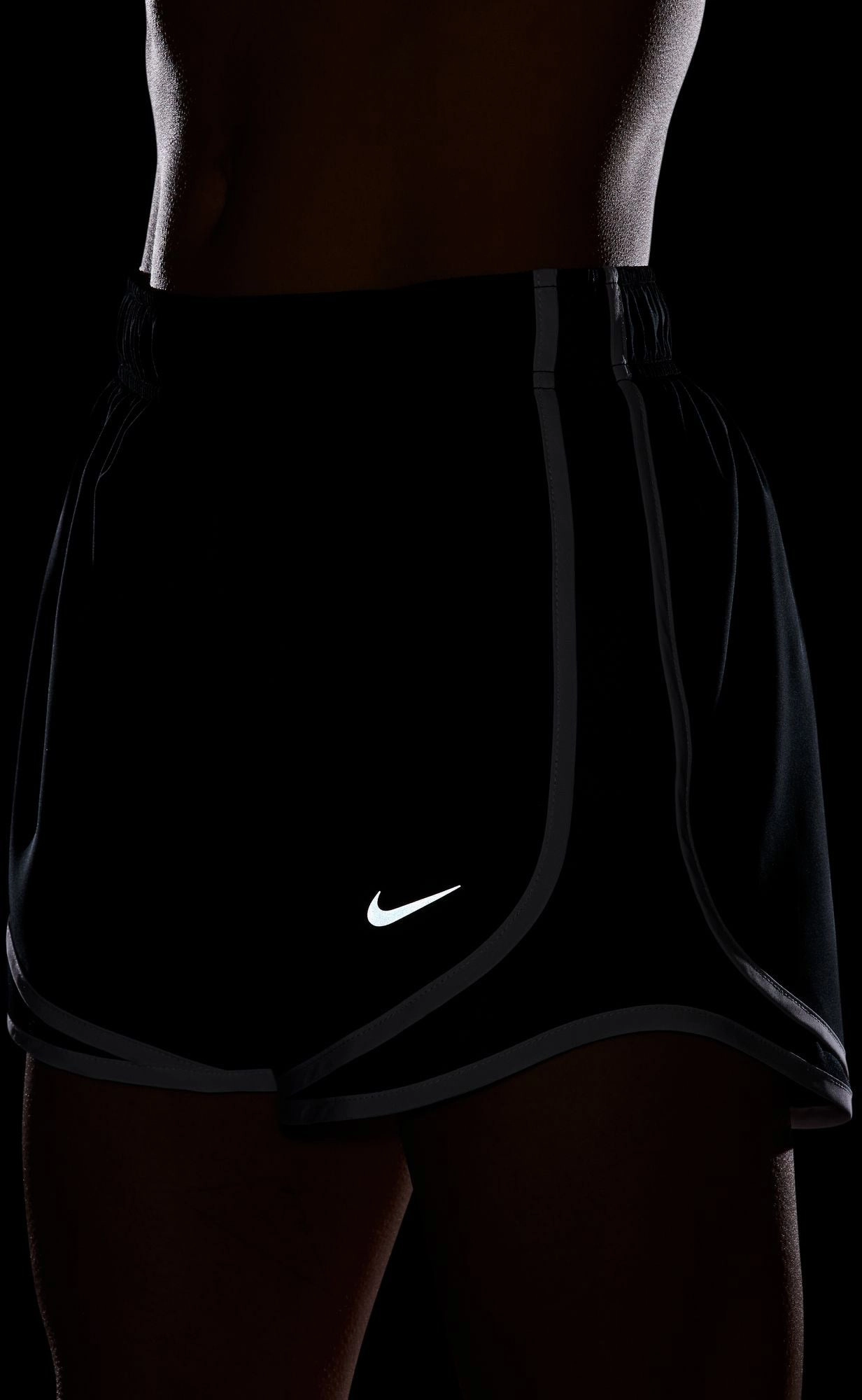 Women's Tempo Dri-FIT Mid-Rise Brief-Lined Running Shorts